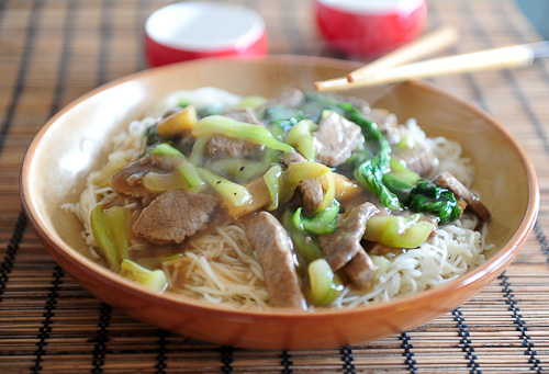 noodle z woka