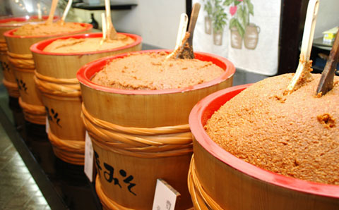miso w beczkach