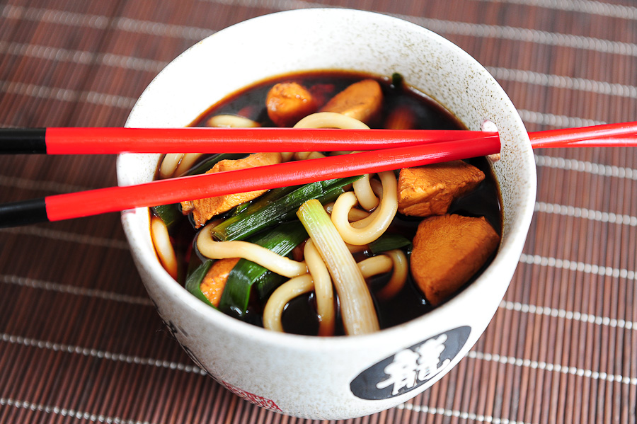 makaron udon w zupie