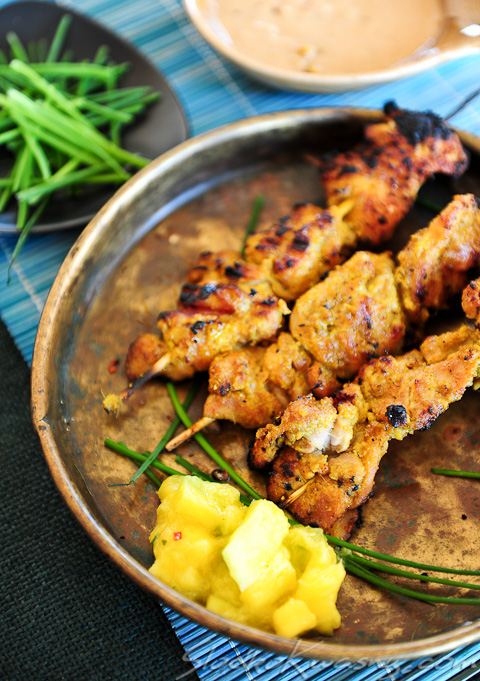 satay grillowany