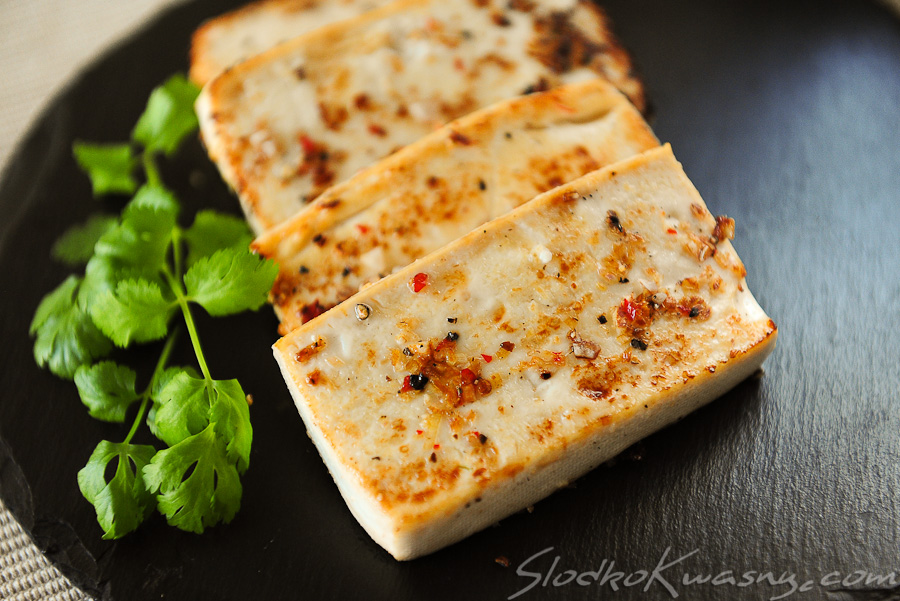 tofu w trawie cytrynowej