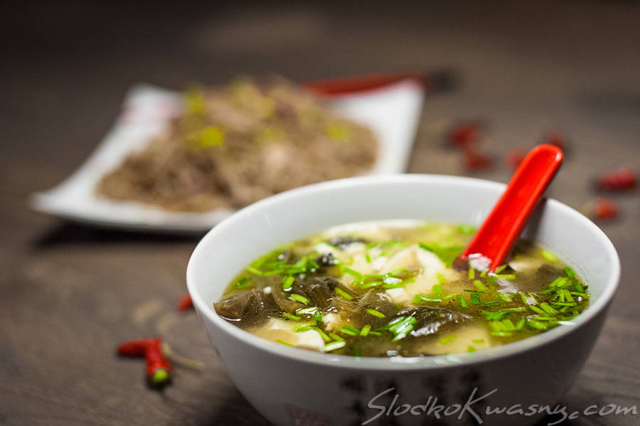 zupa z mustard green