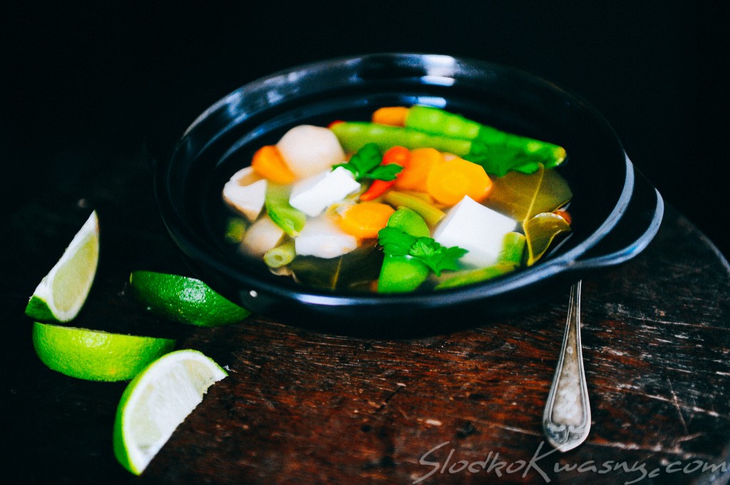 tom yum wegetarianski