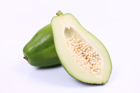 zielona papaja